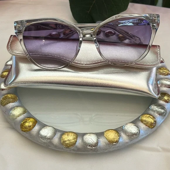 Marciano Glitter Gray Sunglasses Marciano sunglasses - Gem main image 3